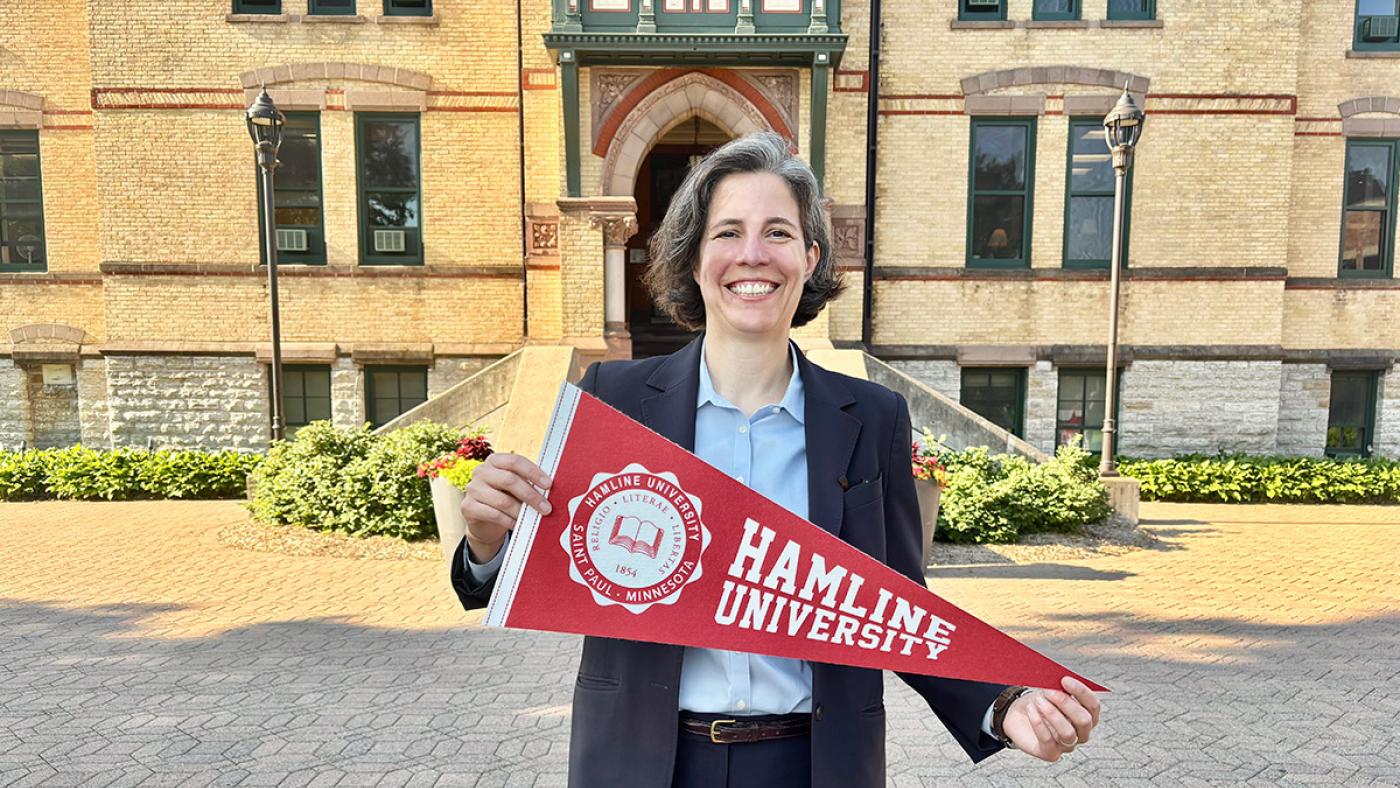 Dr. Maymie Hostetter, President of Hamline University