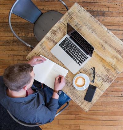 Online degree completion student at Groundswell